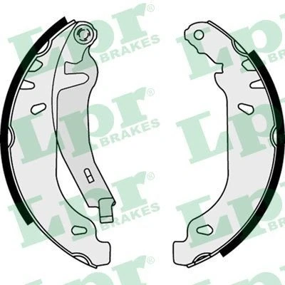 Imagen de Kit de zapatas SAMKO 87820