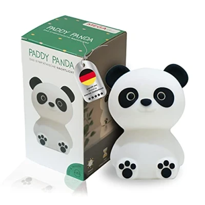 Imagen de MegaLight Luz nocturna LED niños Cambio de color RGB noche bebé sin piezas pequeñas lactancia regulable en intensidad con temporizador Paddy Panda