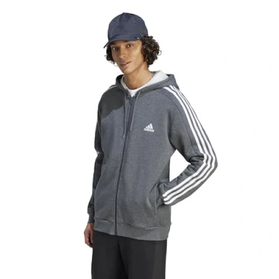 Imagen de Sudadera con capucha y cremallera adidas Essentials 3 Stripes