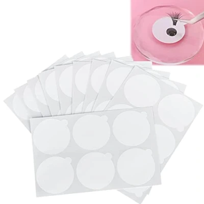 Imagen de Yuyte 180 Unids Desechables Titular de Pestañas Pegatina Impermeable Paletas Papel Soporte En Piedra Jade