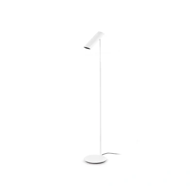 Imagen de FARO BARCELONA 29883 Link lámpara de pie, Color Blanco, Acabado Acero (Bombilla no incluida)