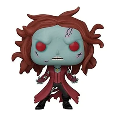 Imagen de Funko POP! Marvel What If Zombie Scarlet Witch Figuras Miniaturas Coleccionables Para Exhibición Idea De Regalo Mercancía Oficial Juguetes Niños Y Adultos