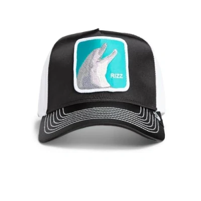 Imagen de Goorin Bros. Gorra de camionero Great Escape Collection para hombre y mujer, Negro (Rizzky Bizznizz), talla única