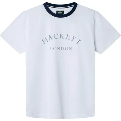 Imagen de Hackett London Heritage ESS TEE Camiseta estampada, Hombre, Talla: XL, Optic white