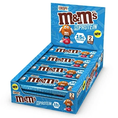 Imagen de M&amp;M Hi Protein Bar 12x52g Crispy