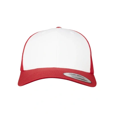 Imagen de Flexfit Retro Trucker Gorra, Talla: One Size, Red/white