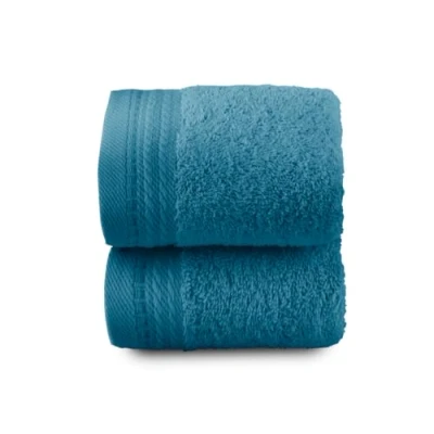 Imagen de Top Towel Premium Toallas de baño Grandes 2 Cara o Bidet 30x50 cms Algodon 100% 600 Gramos Oceano