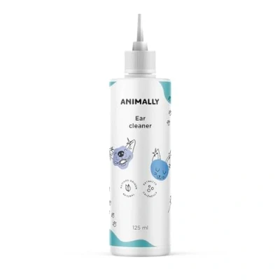 Imagen de Animally Ear Cleaner 125 ml. Limpiador de oídos para Perros y Gatos. Textura Gel, Transparente