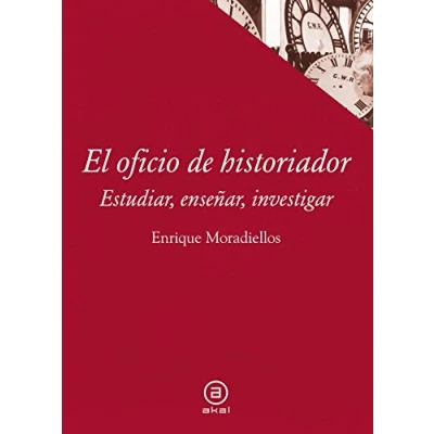 Imagen de El oficio de historiador. Estudiar, enseñar, investigar: 39 (Textos)