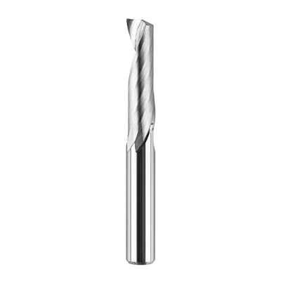 Imagen de SpeTool Fresas 6mm para Aluminio Fresa CNC de Carburo Tungsteno Sólido un Solo Filo Longitud Corte 22mm Madera Latón