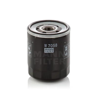 Imagen de MANN FILTER W 7058 Filtro de aceite M 20 X 1.5 con válvula bloqueo retorno enroscable PEUGEOT: 807, 508 I SW, Expert norauto, oscaro,