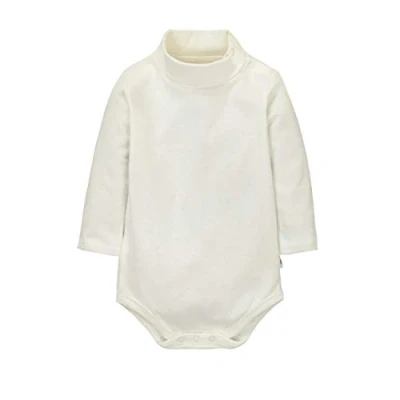 Imagen de CuteOn Bebes Chicos Chicas Turtleneck Algodón Body Mono Beige 6 Meses