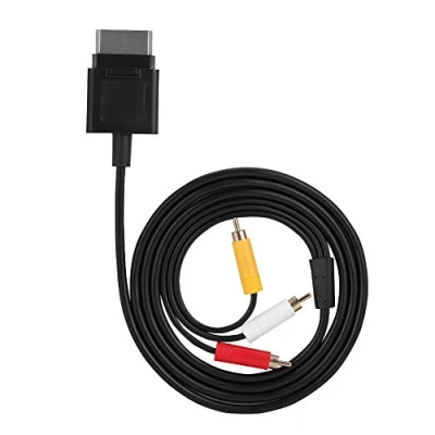 Imagen de Vbestlife XBOX 360 Slim Cable AV Componente ABS TV Audio Vid¡§o Cordón, Accesorios para juegos