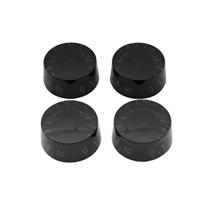 Imagen de Musiclily Métrica 6mm Perillas de velocidad Botones Potenciómetros para Guitarra Estilo Single Cut