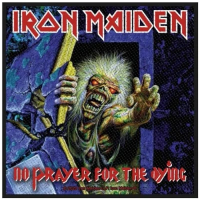 Imagen de Iron Maiden No prayer for the dying Unisex Parche multicolor 100% poliéster