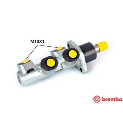 Imagen de BREMBO M 23 052 Cilindro Maestro de Freno 23,81 Aluminio 10 x 1 (2)