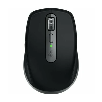 Imagen de Ratón inalámbrico Logitech MX Anywhere 3s para mac, Bluetooth, 8000 DPI, Multidispositivo, Carga rápida, Botones personalizables, Negro
