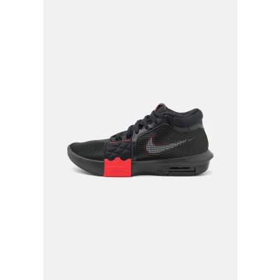 Imagen de Nike Performance Lebron Witness 8 Zapatillas de baloncesto, Hombre, Talla: 45.5, Black/white/university red Tela