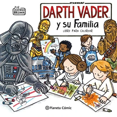 Imagen de Star Wars Darth Vader y su familia Libro para colorear (Star Wars: Jeffrey Brown)