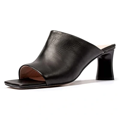 Imagen de L37 HANDMADE SHOES You Want This, Sandalia de tacón Mujer, Negro, 38 EU