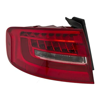 Imagen de HELLA 2SK 010 916 111 Piloto trasero izquierda Parte exterior LED, W16W 12 blanco/rojo con bombilla, portalámparas AUDI: A4 B8 Berlina