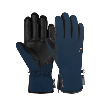 Imagen de Reusch Tiffany R TEX XT Mujeres Guantes De Esquí (Talla: 6.5, Azul,negro)
