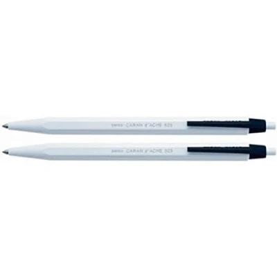 Imagen de Caran d&#039;Ache 0825.109 825 Juego de 2 bolígrafos retráctiles (plástico, 14 cm), color gris y negro
