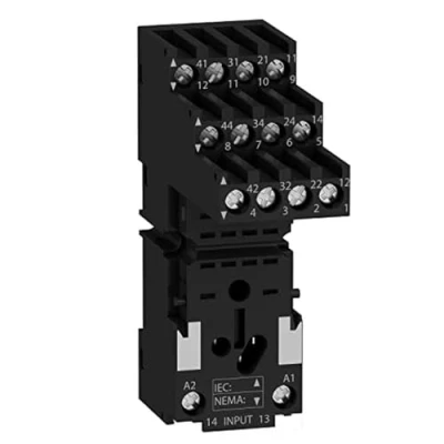 Imagen de Schneider Electric S520037 Odace 1 Toma de Corriente, Cerrada 2P + E, 16A, 71mm x 45.5mm, Blanco, Caja 10