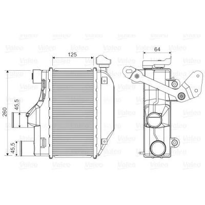 Imagen de VALEO 818362 Intercooler sin válvula EGR TOYOTA: Corolla IX Hatchback