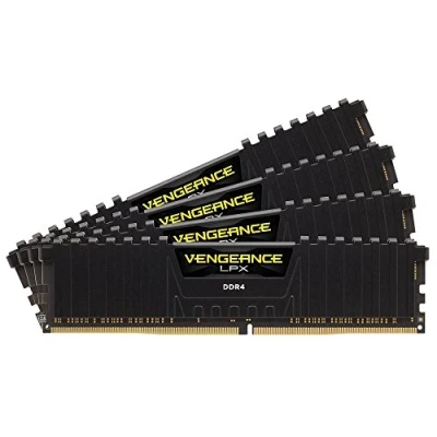 Imagen de Corsair Vengeance LPX Memoria interna de 64 GB (4 x 16 GB), DDR4, color Negro