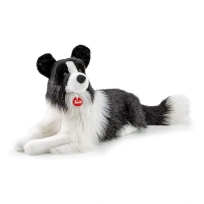 Imagen de Trudi Border Collie Scott Peluche de Perro, cumpleaños. 22x33x55cm Talla XL Perros clásicos Modelo TUDN9000