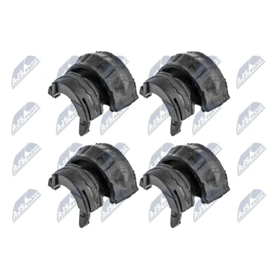 Imagen de NTY ZGS VW 001 Casquillo del cojinete, estabilizador eje trasero ambos lados, interior, izquierda, derecha VOLKSWAGEN: Touareg I