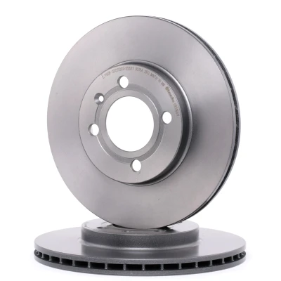 Imagen de BREMBO COATED DISC LINE 09.5166.11 Disco de freno 256 20 4 ventilación interna revestido con tornillos VOLKSWAGEN: GOLF 3 Cabrio, Vento,