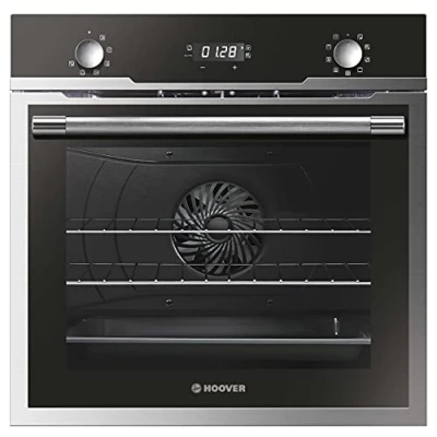 Imagen de Hoover H OVEN 500 HOZ5870IN Horno pirolítico, 70 litros, 3 resistencias, Temporizador, 9 funciones, Ventilador de enfriamiento, A, Inox y Negro