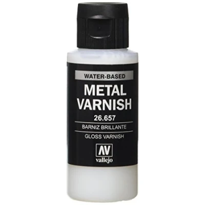 Imagen de Vallejo VAL26657 Barniz metálico (60 ml)