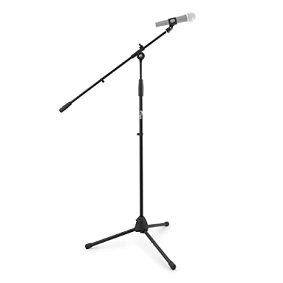 Imagen de Tiger MCA68 BK soporte para micrófono con brazo, clip de gratuito Negro