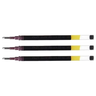 Imagen de Pilot bolígrafo tinta gel de 3 recambios para G2 1 mm negro