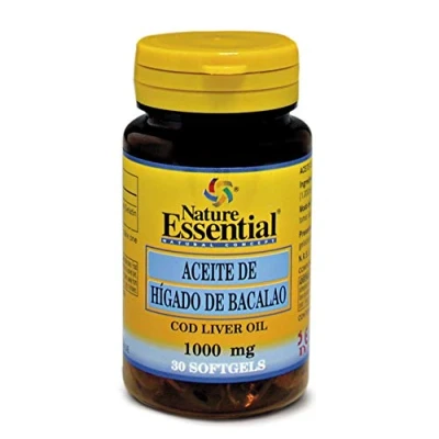Imagen de Nature Essential Aceite de Hígado Bacalao 60 Perlas 2 Meses Omega 3 Ayuda al Sistema Inmune, la Memoria y a Reducir el Cansancio Pack