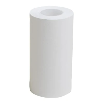 Imagen de Exacompta Ref. 40862E Lote de 20 bobinas para billetes tarjeta bancaria, 57 x 30 mm, 9 m, 1 pliegue térmico 55 g/m2 sin fenol, color blanco