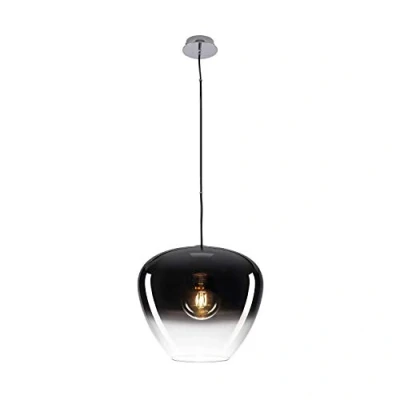 Imagen de SLV luminaria de suspensión PANTILO CONVEX 40 / lámpara salón, iluminación interior, colgante comedor, led, techo E27 W cromo