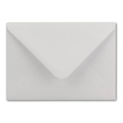 Imagen de 50 sobres DIN C6, 11,4 x 16,2 cm, con adhesivo húmedo, color: blanco, gramaje: 100 gramos por m². Marca: NEUSER PAPIER