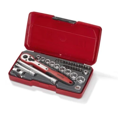 Imagen de Tengtools T3834 Juego de vasos 3/8&quot; 34 piezas