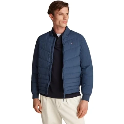 Imagen de Tommy Hilfiger MIX Quilt Chaqueta de invierno, Hombre, Talla: XS, Aegean sea
