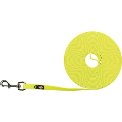Imagen de Trixie Correa Rastreo Easy Life, 10 m/17 mm, Amarillo Neón, Perro