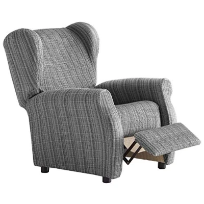 Imagen de Martina Home Mejico Funda elástica de Sillón Relax, Gris, 32x42x8 cm