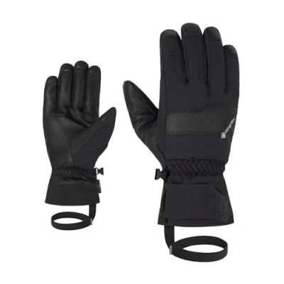 Imagen de Ziener Guantes de esquí para Hombre GENIRO Gore Tex, Primaloft, Negro, 10