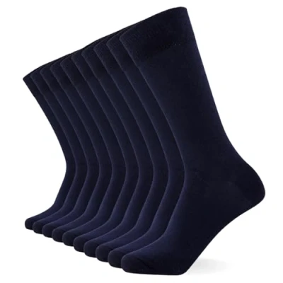Imagen de FM London (Pack de 10) Calcetines Hombre, Socks para Azul Marino, 39 46 EU