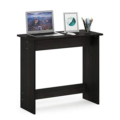 Imagen de Furinno Simplistic Mesa De Estudio, Nogal, Espresso, 39.37 x 75.57 cm