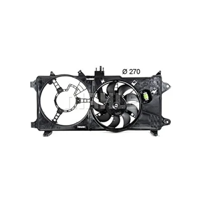 Imagen de MAHLE ORIGINAL CFF 149 000P Ventilador de Radiador para vehículos sin aire acondicionado 270mm 12V 270W eléctrico FIAT: Doblo I Familiar
