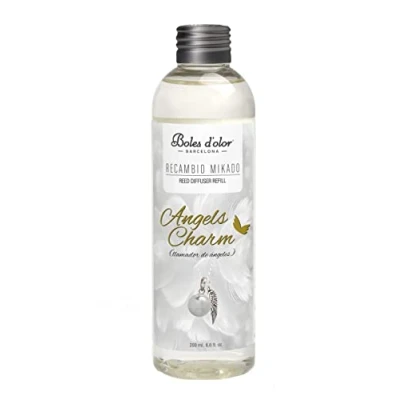 Imagen de Boles d&#039;olor Recambio Mikado Ambientador Difusor de Perfume para Hogar Angels Charm 200 ml.